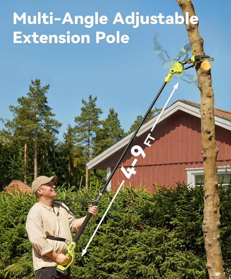 Supstable pole saw — product view 2